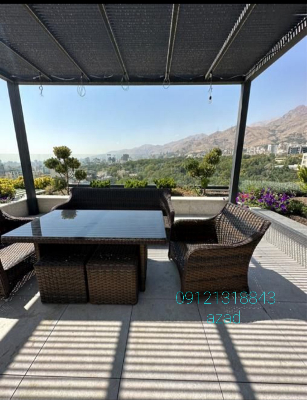 فروش آپارتمان 535 نیاوران پنت‌هاوس اَبَرلاکچری  سقف 6 متر نور 4طرف