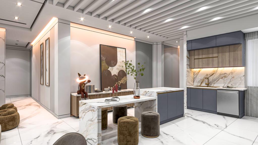 فروش آپارتمان 200متری مدرن تراس دار