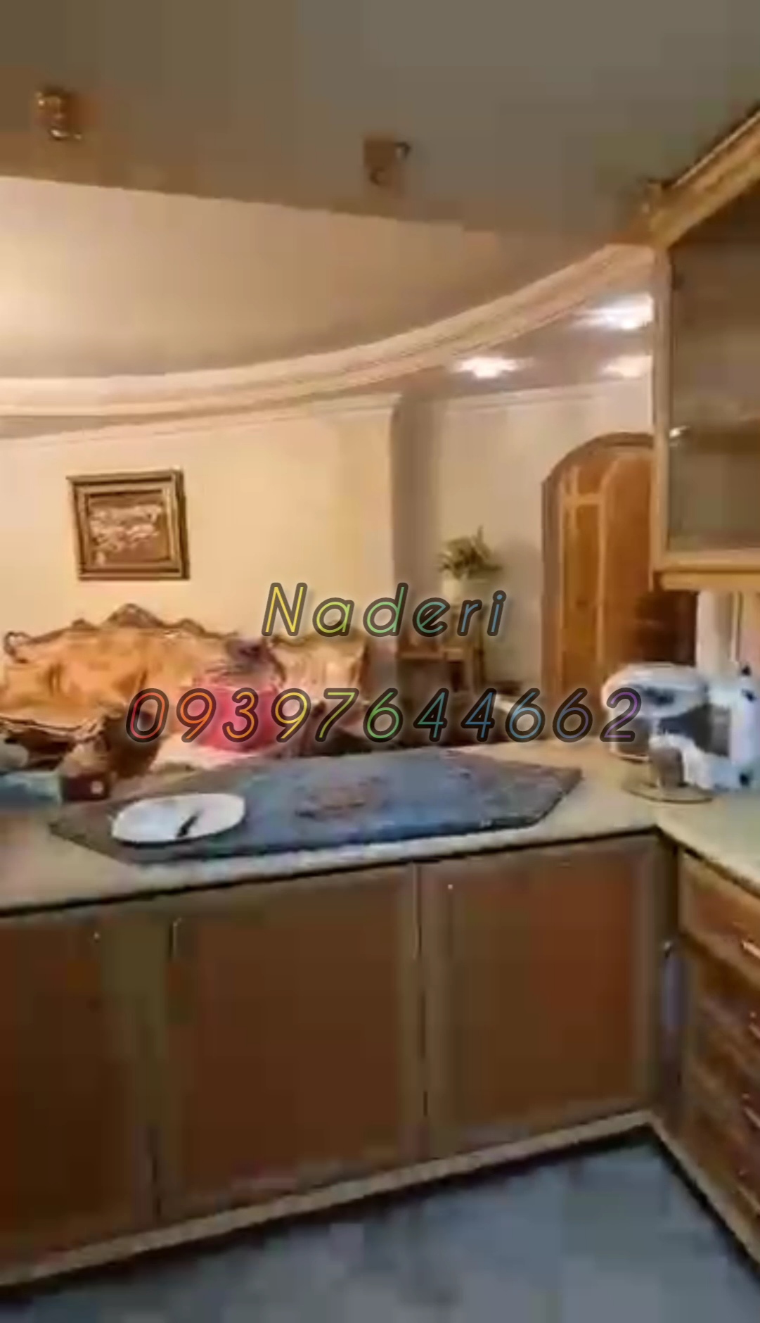 فروش آپارتمان 140 متر دروس مشاعات آبی