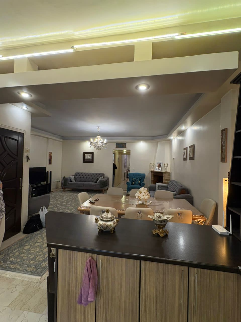 اجاره آپارتمان 95 متر دردشت 2 خواب با پارکینگ