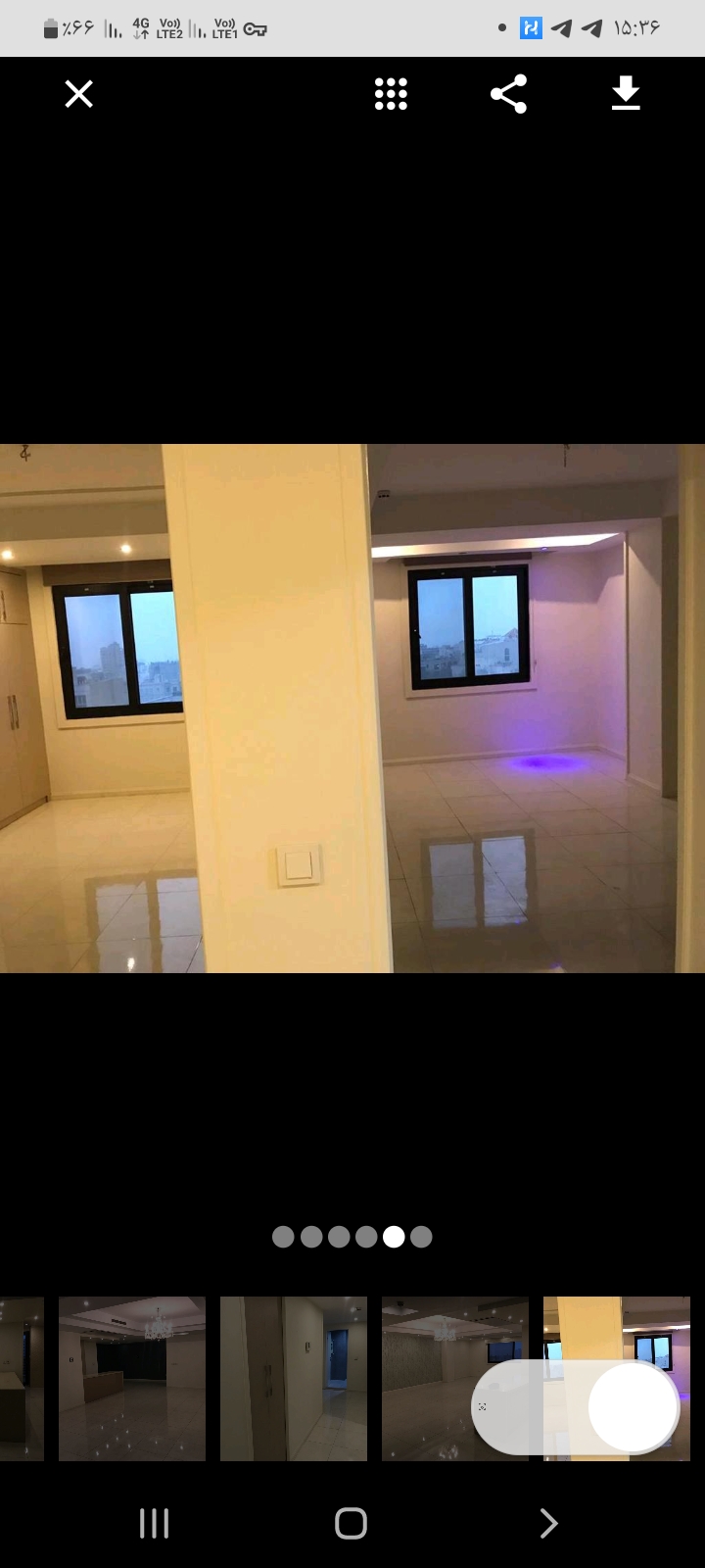 اجاره آپارتمان 110 متر دولت بازسازی شده