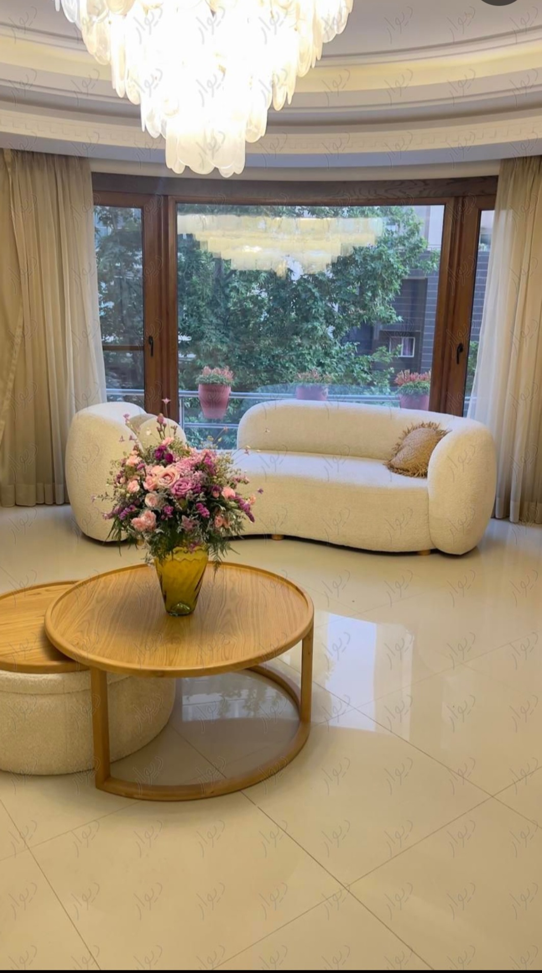 اجاره اپارتمان 210 متر نیاوران سه خواب تاپ لوکیشن