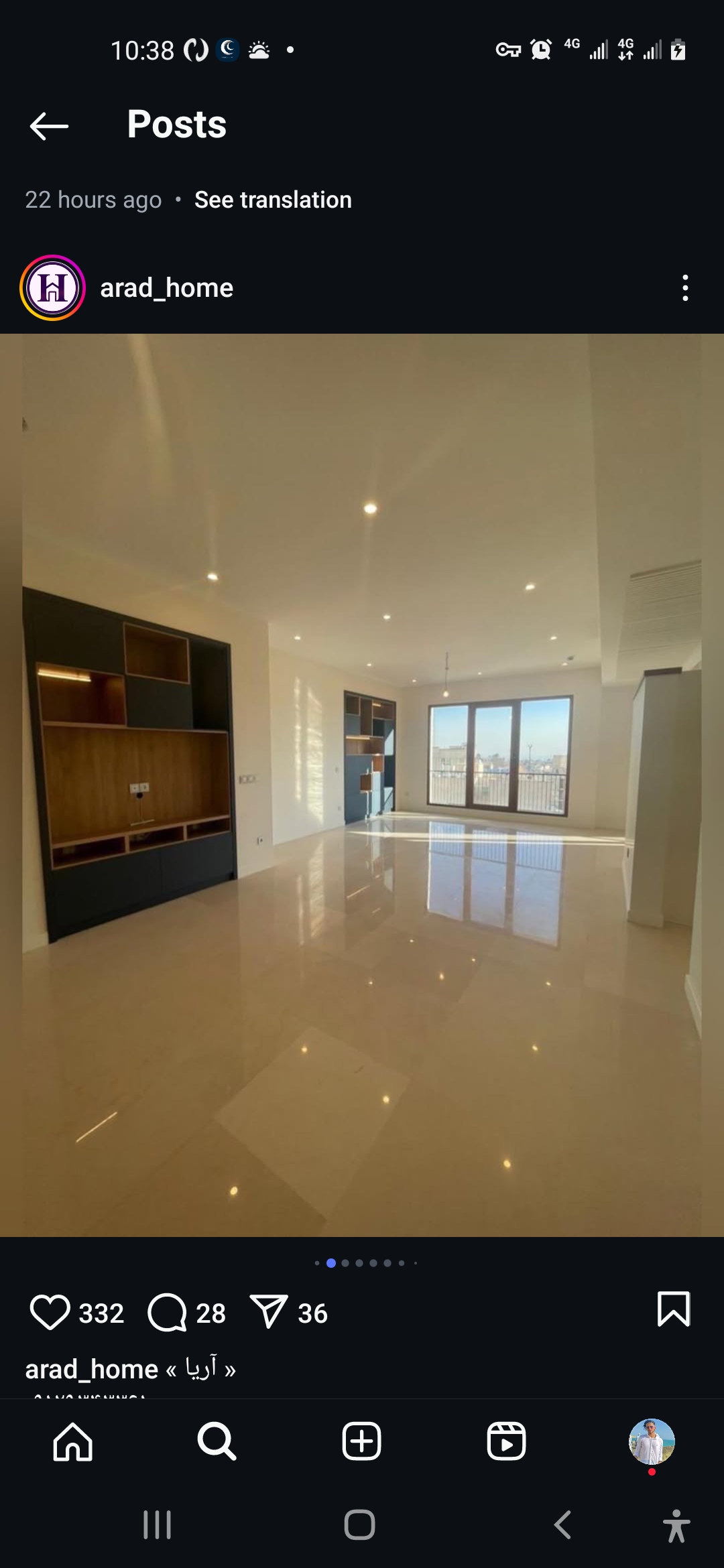 اجاره آپارتمان 130متر پاسداران فول نوساز