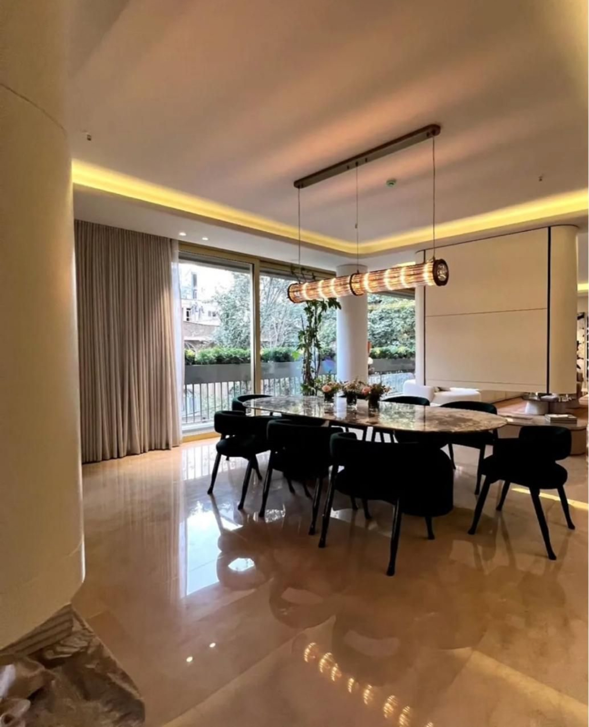 اجاره اپارتمان 270متر اقدسیه فول امکانات