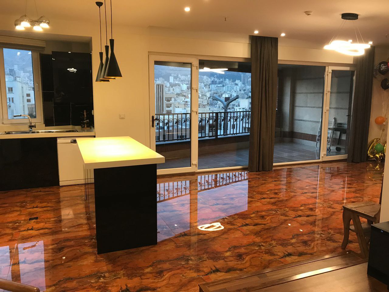 فروش آپارتمان 125 متر 2خواب جهانتاب ویو ابدی