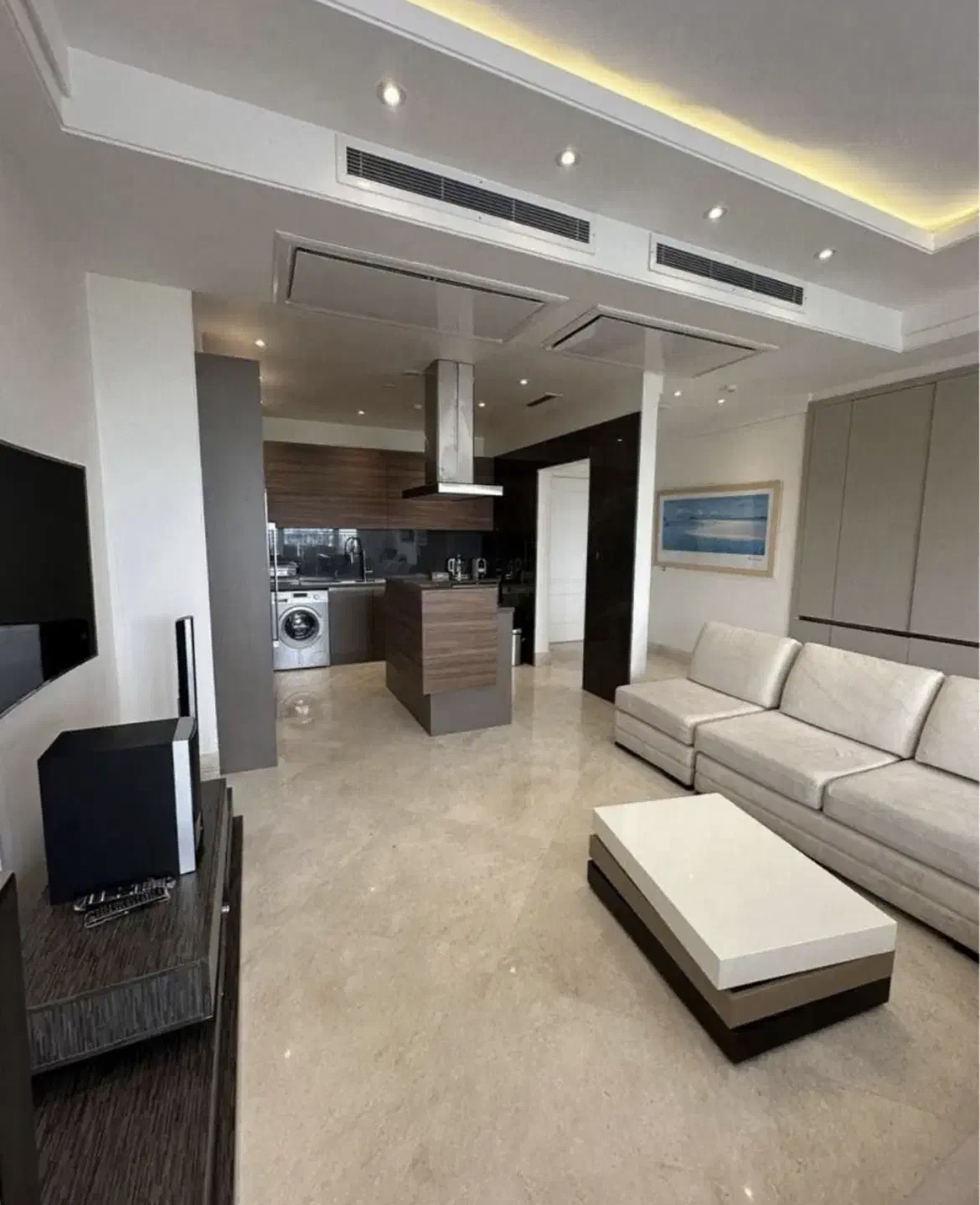 فروش آپارتمان 120متر فرمانیه  تراس چیدمان 2p