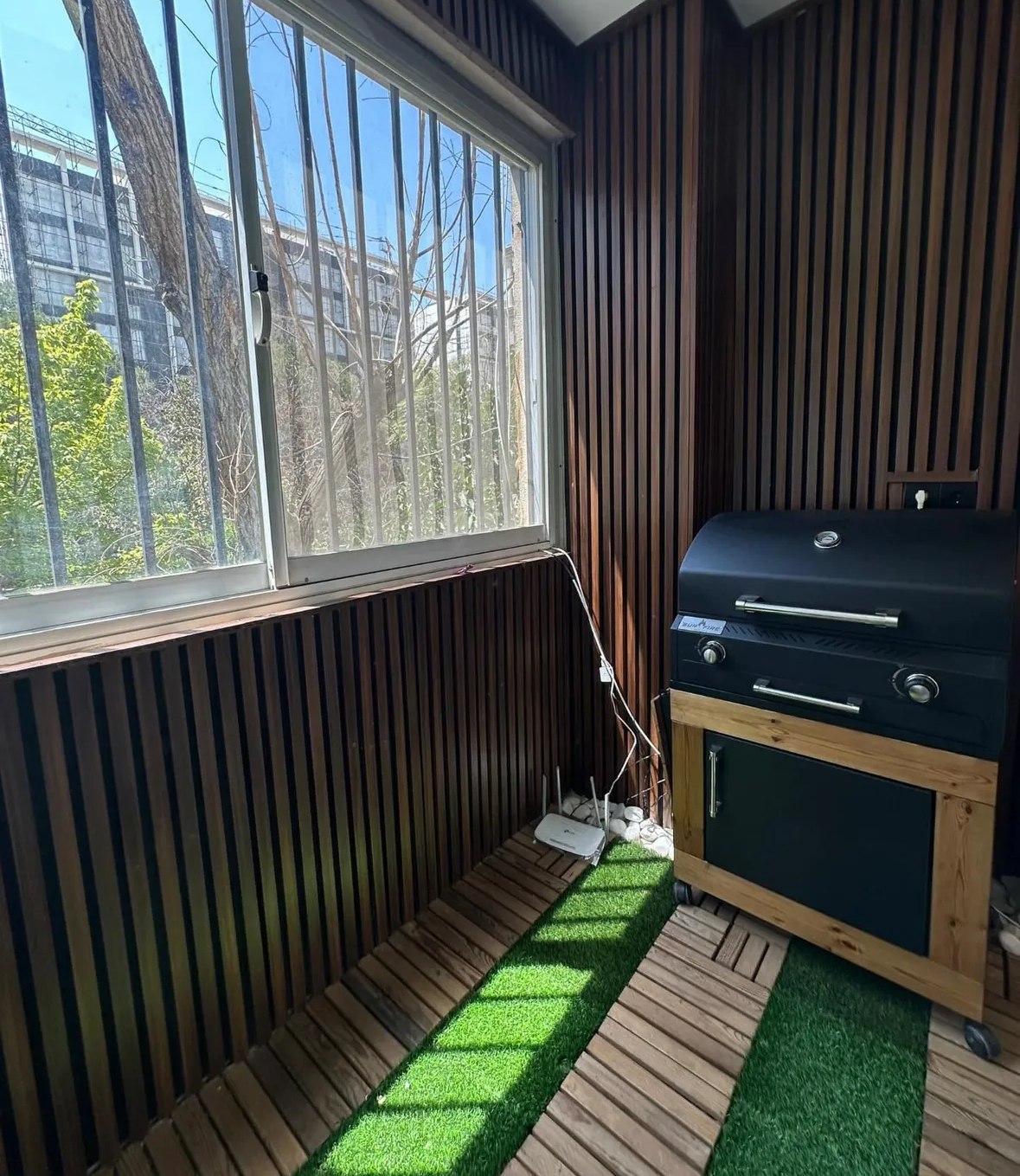 85 متری تاپ لوکیشن جهانتاب دنج و مشجر غرق نور