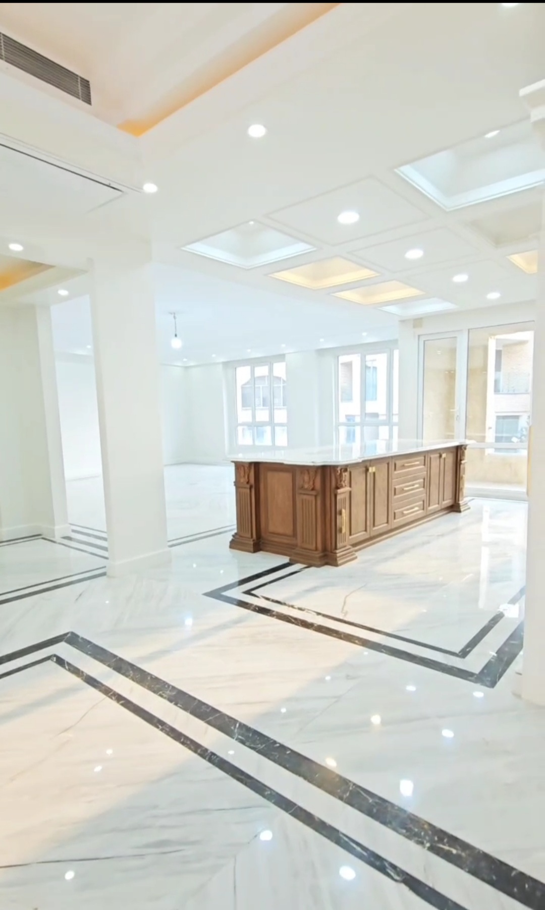 فروش آپارتمان فرمانیه 210 متر لوکیشن دسترسی تکواحدی اکازیون فول امکانات دنج