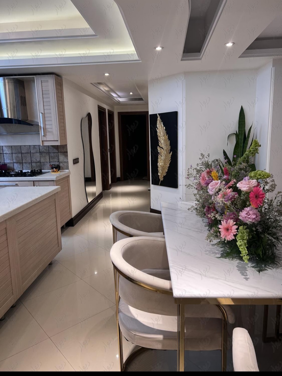 اجاره اپارتمان 210 متر نیاوران سه خواب تاپ لوکیشن