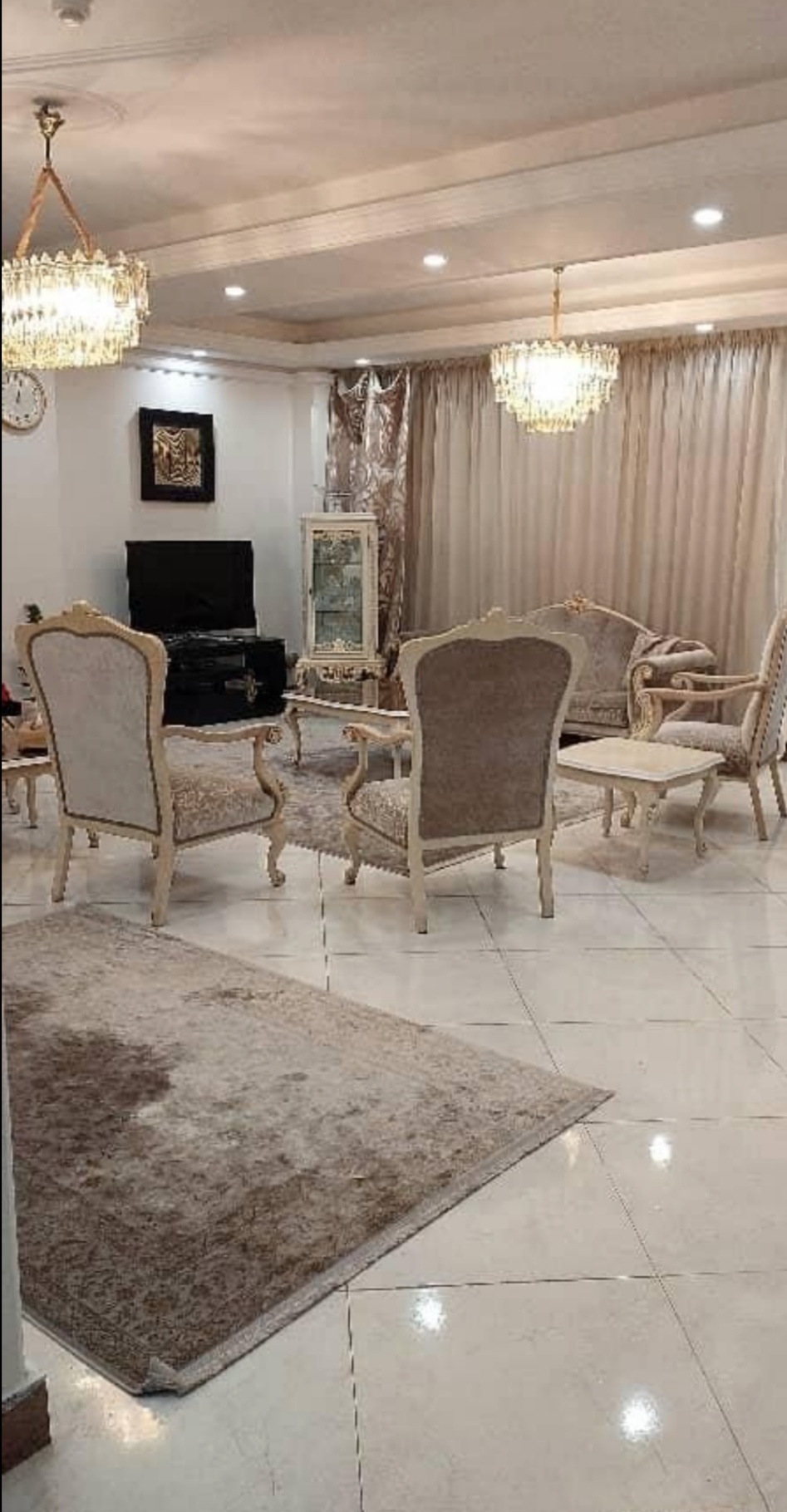 اجاره آپارتمان 95 متر دوخواب نورگیر عالی