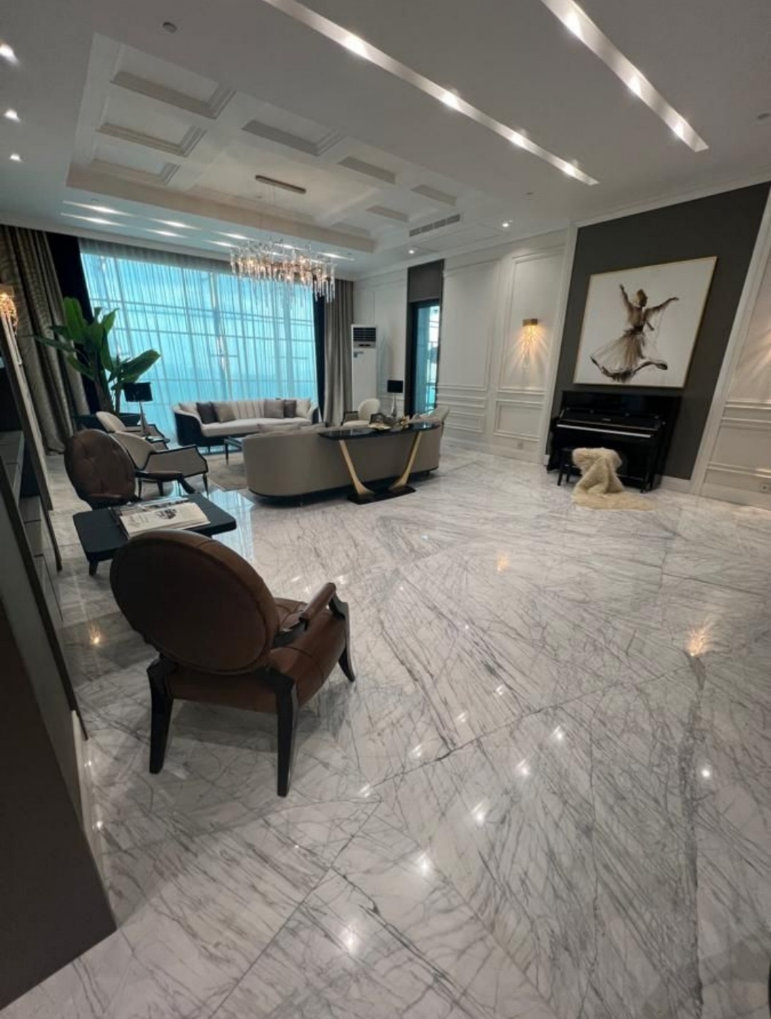 اجاره آپارتمان 340متر کامرانیه  تراس بزرگ  ویو ابدی فول فرنیش