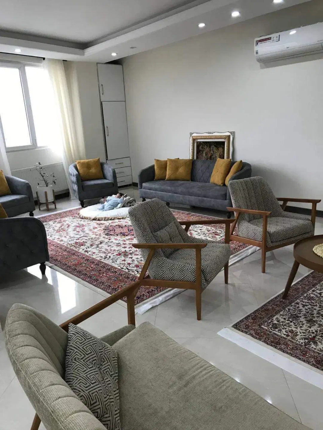 اجاره آپارتمان 100 متر هفت حوض نوساز