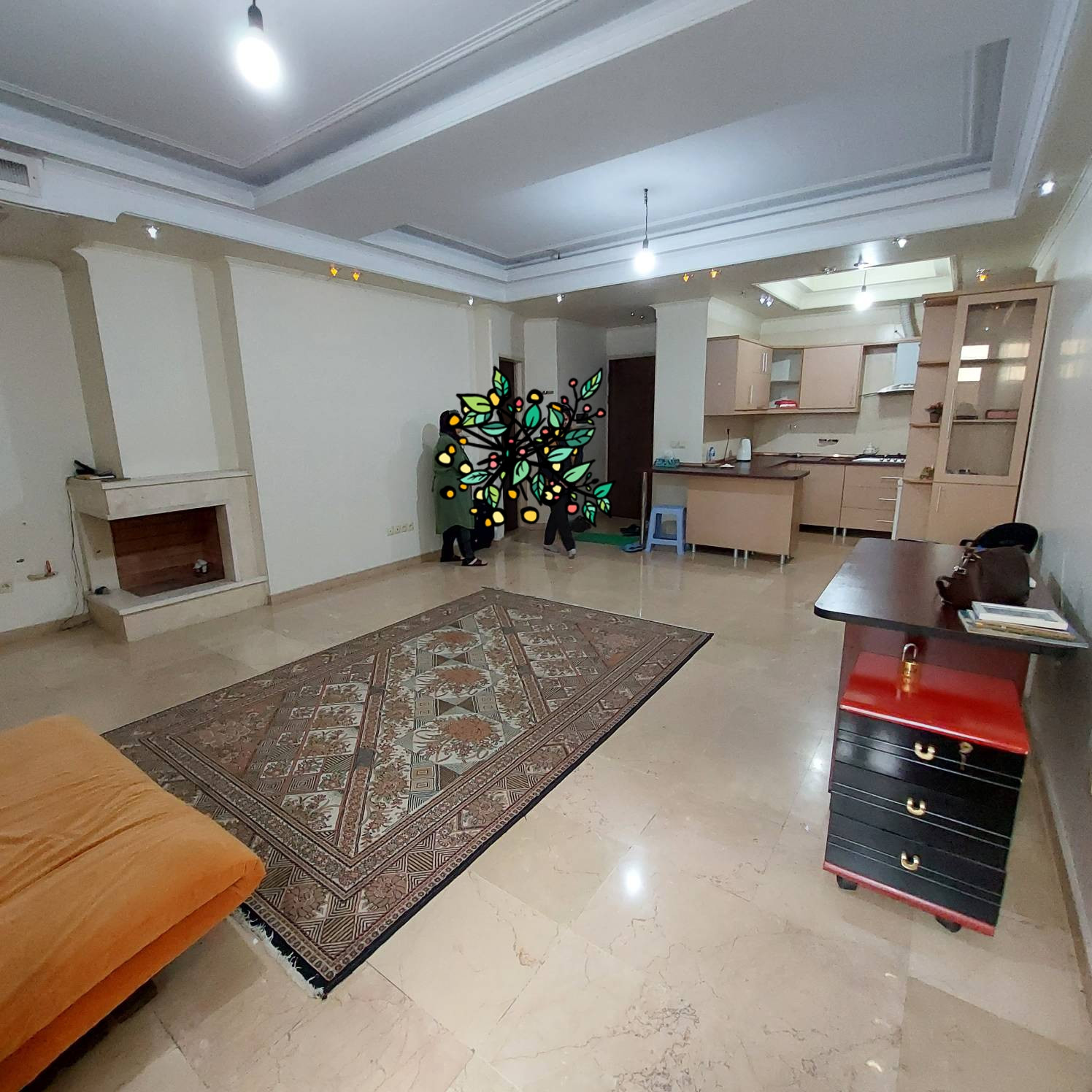 فروش آپارتمان ۹۲ متر دولت اختیاریه خوش نقشه