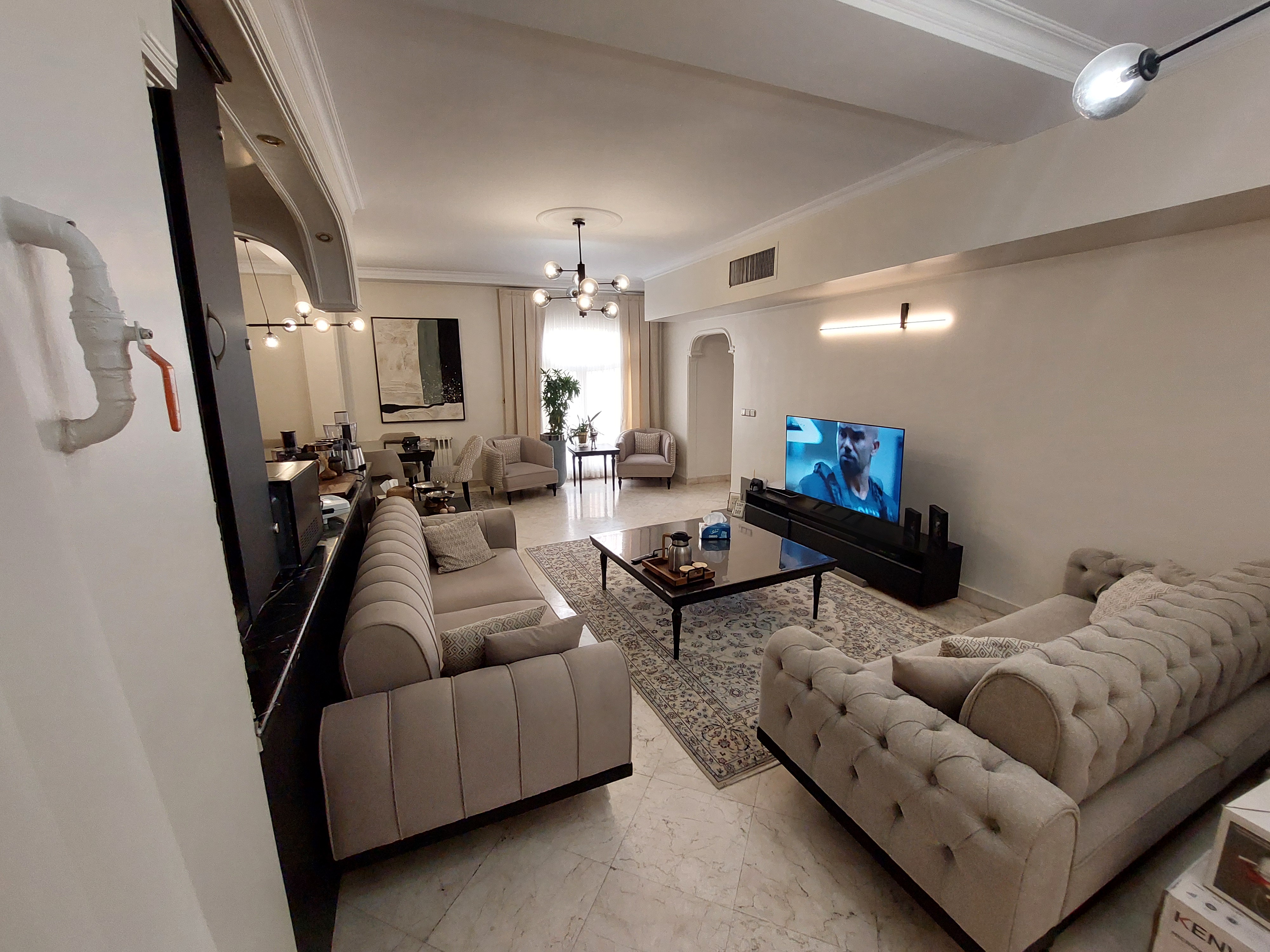 اجاره اپارتمان 100 متر قبا خوش نقشه