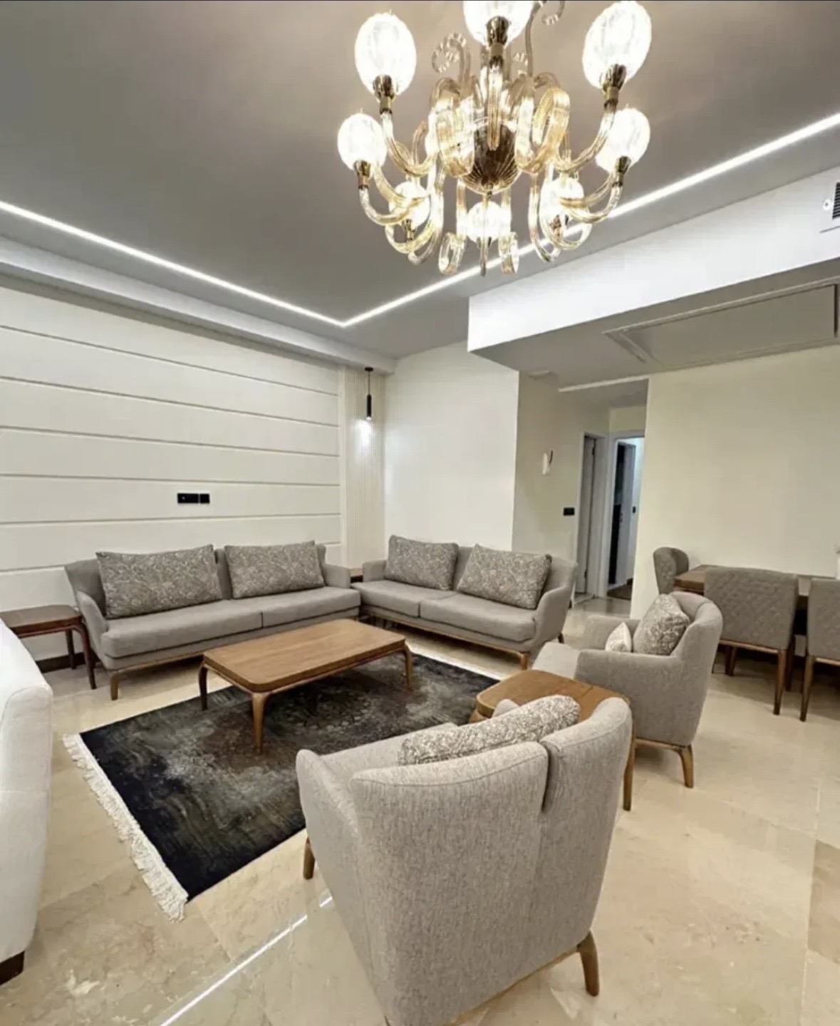 فروش واحد 120متری پلان اروپایی غرق در نور