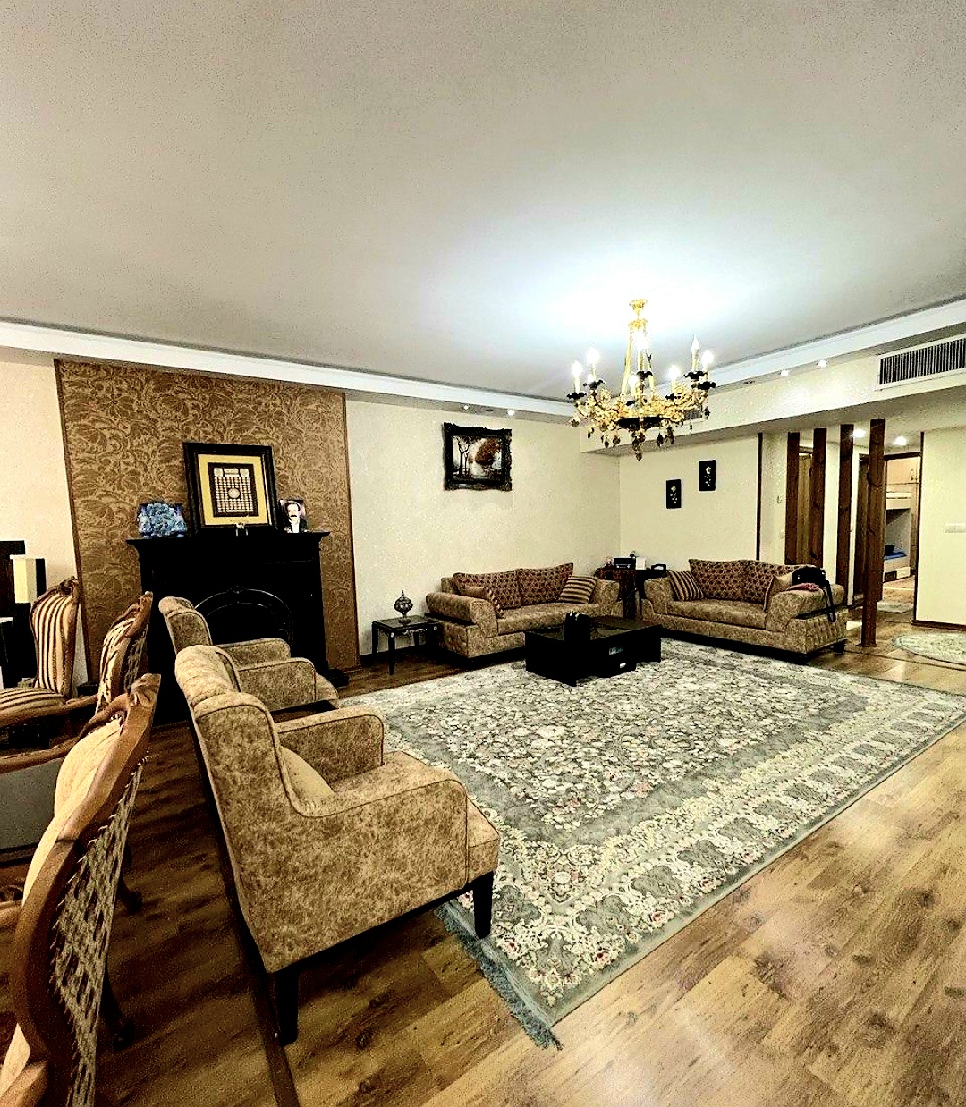 فروش آپارتمان 135متر کیکاووس سرتاسرنور جنوب مشاعات آبی فعال