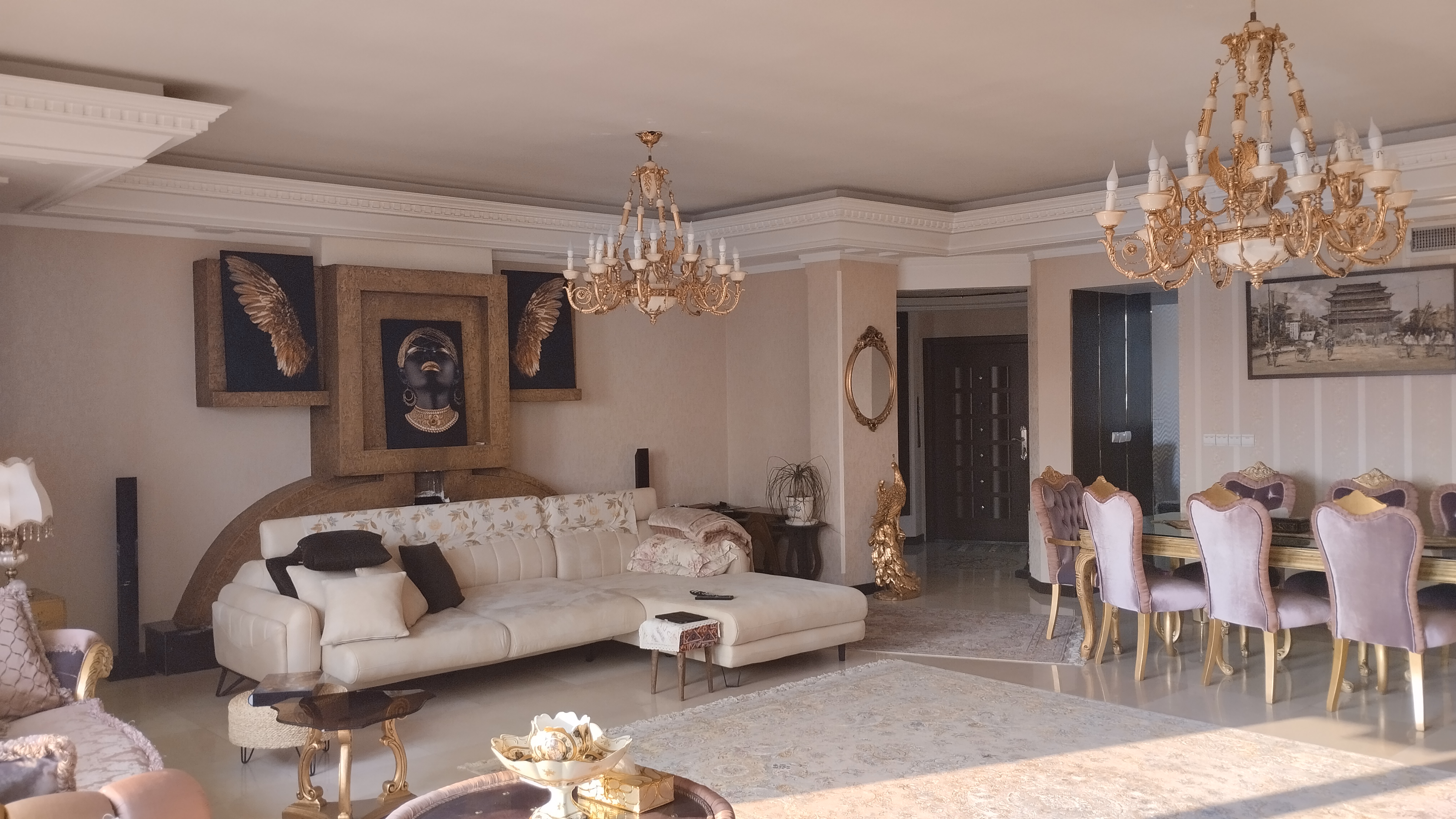 فروش آپارتمان 200 متر 3 خواب فول امکانات نیاوران 2 پارکینگ