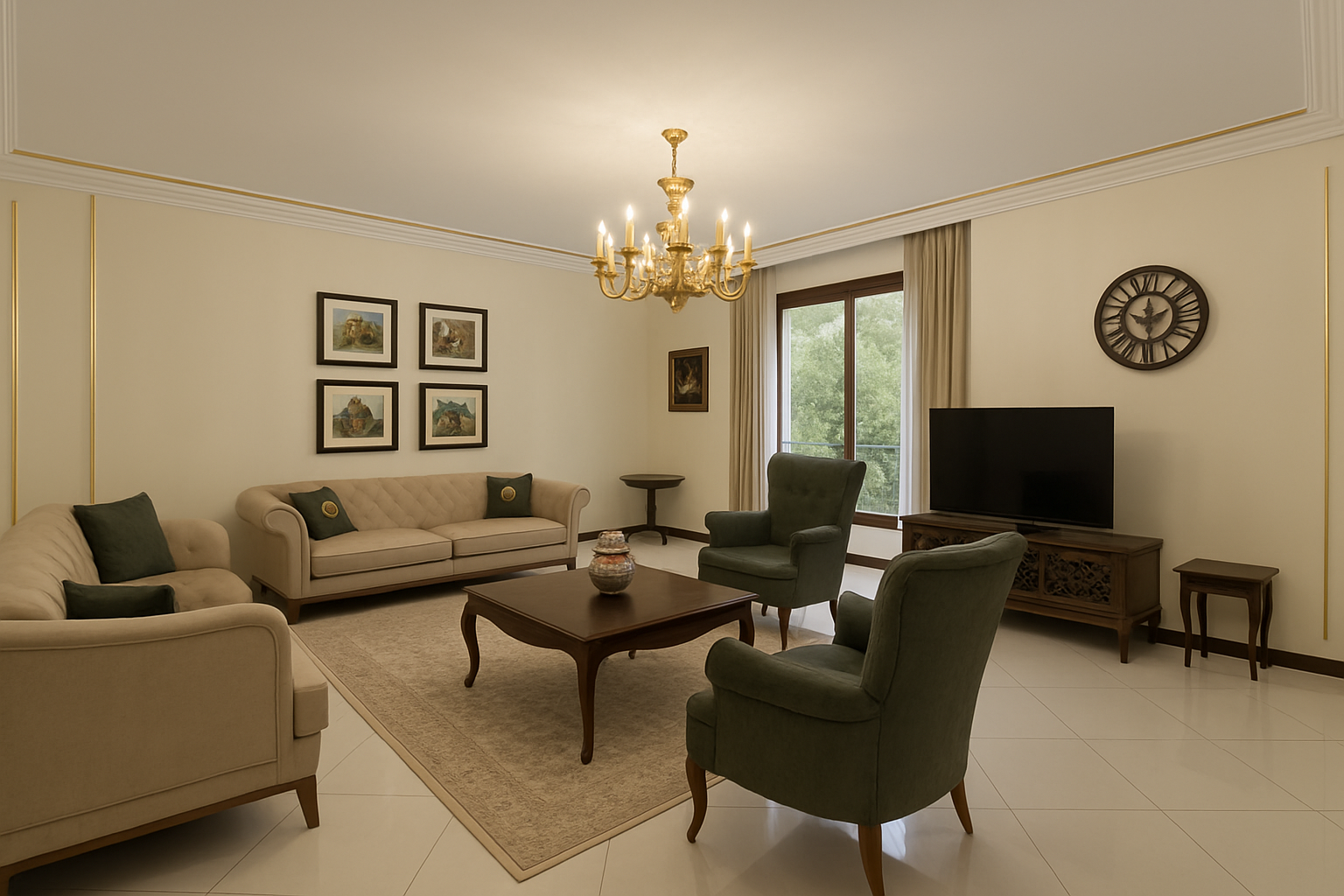 فروش آپارتمان 270متر نیاوران فول‌ مشاعات