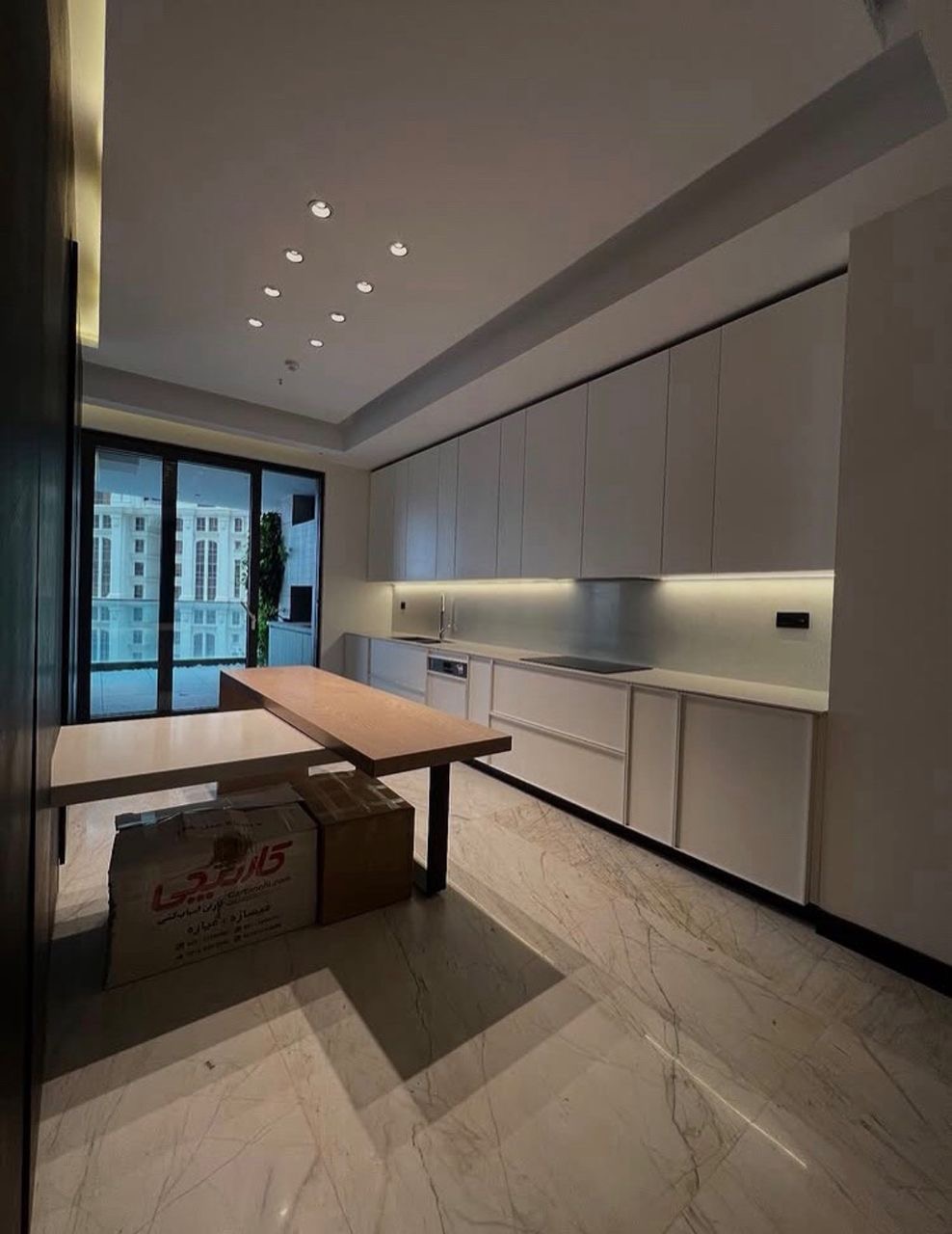 اجاره آپارتمان 230متر نیاوران مشاعات آبی