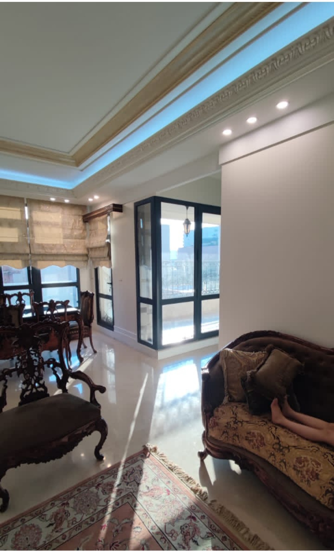 کامرانیه 207 دسترسی امنیت ویو ابدی بدون مشرف متریال برند تهاتر