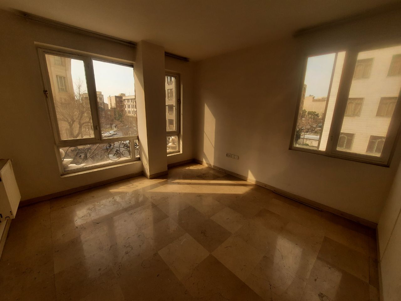 اجاره آپارتمان 121متر هفت حوض 3خواب خوش نقشه