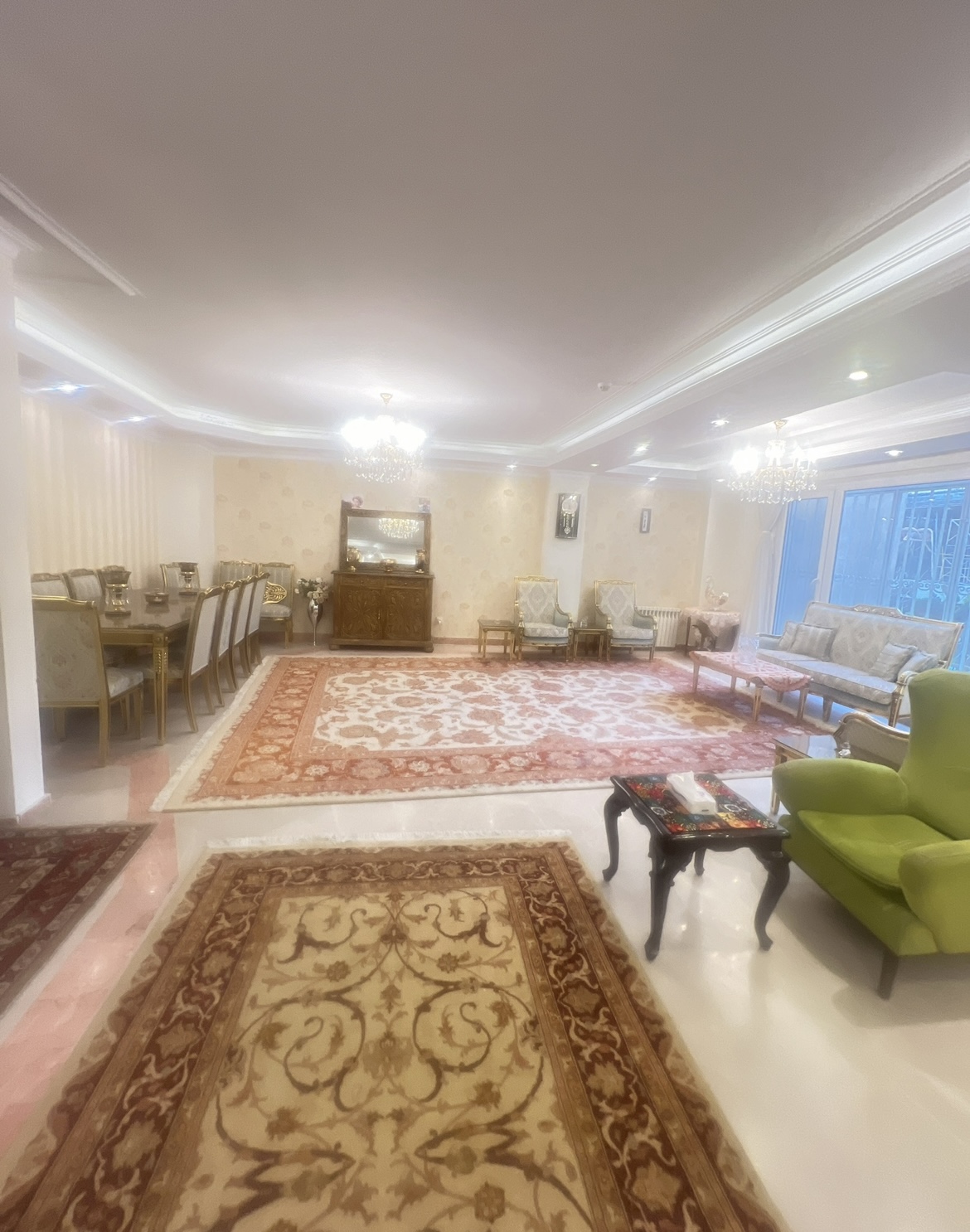 فروش آپارتمان 162 متر پاسداران 3 خواب غرق نور