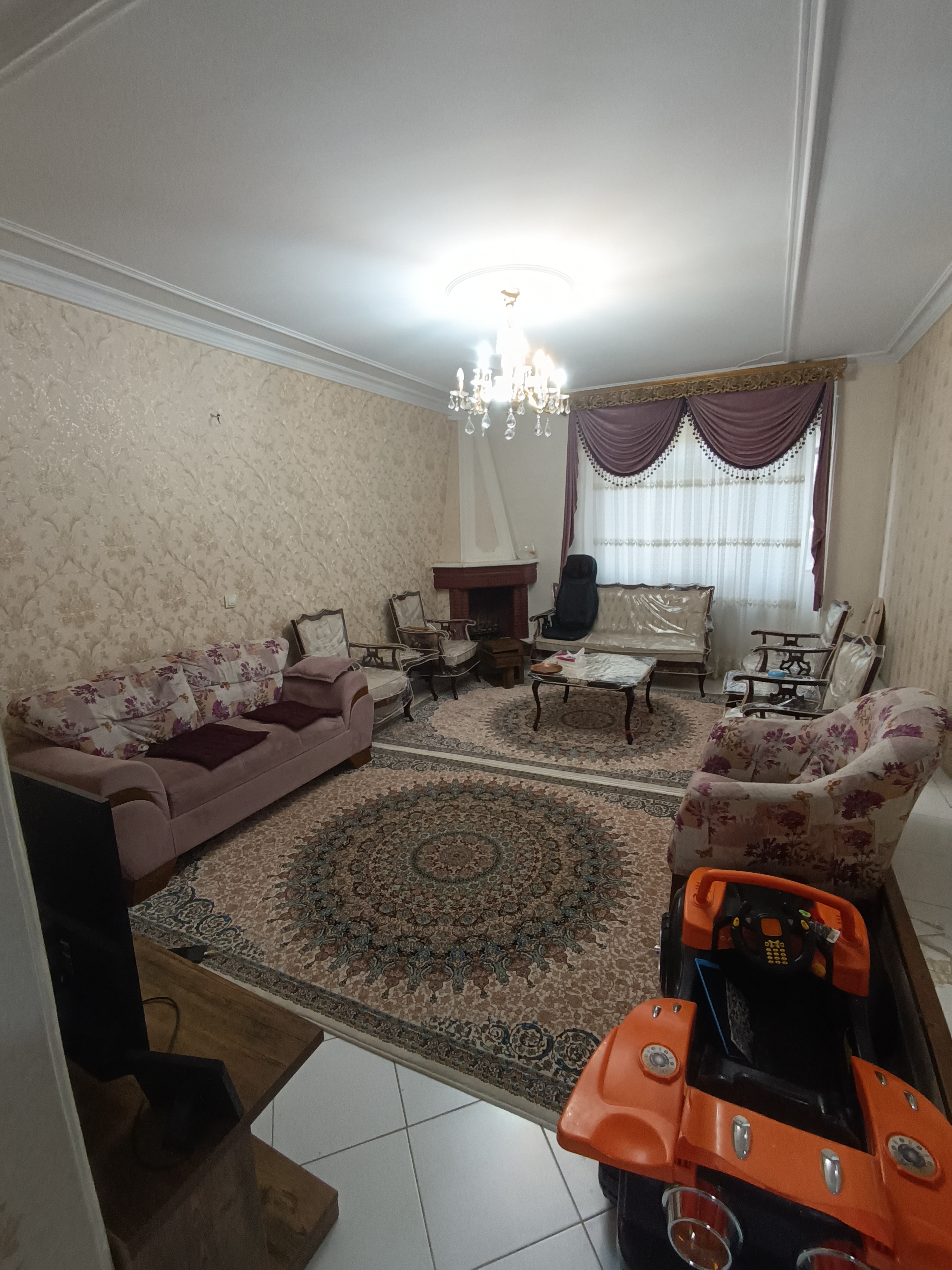 اجاره آپارتمان 120 متر 3 خواب یه مستر بالکن دار