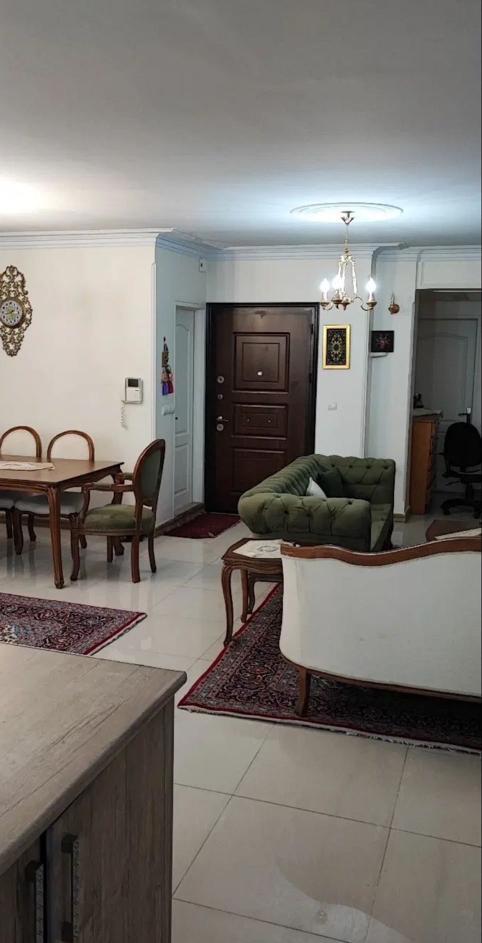 اجاره آپارتمان 121 متر شمس آباد 3 خوابه