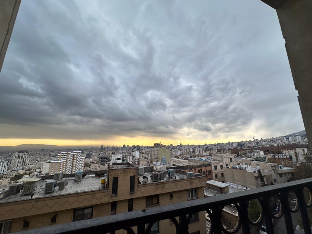 اجاره آپارتمان 130متر دو خواب مستر نیاوران ویو کل شهر
