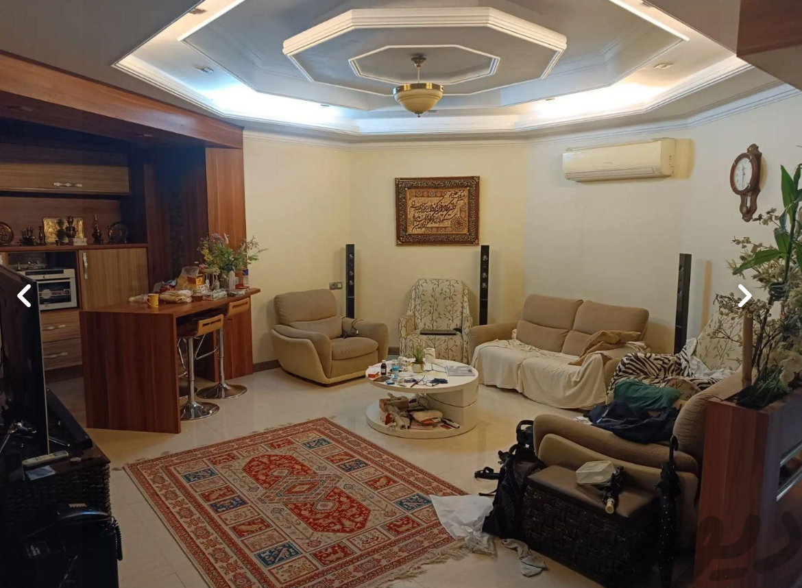 اجاره آپارتمان 195متر نیاوران گلسنگ فول مشاعات 2 پارکینگ
