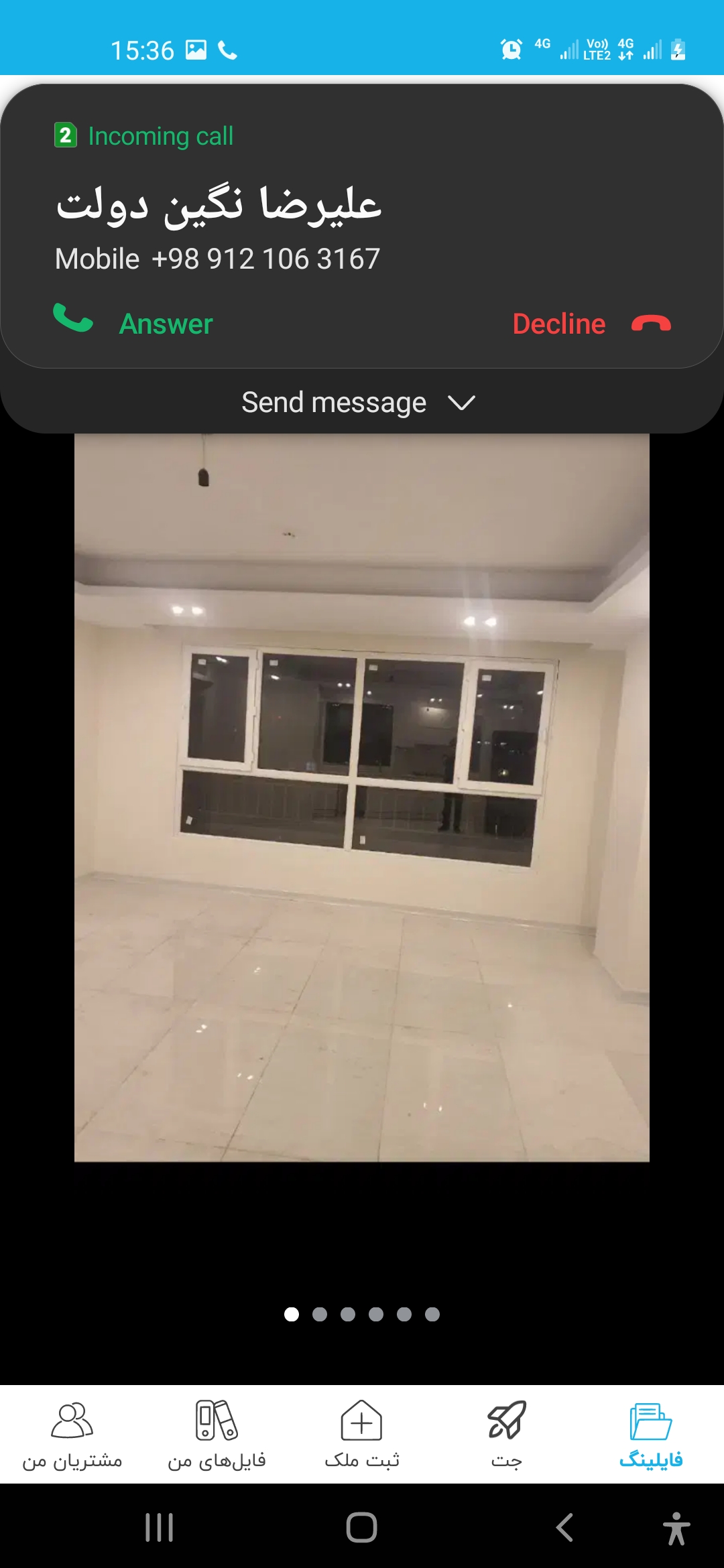 اجاره آپارتمان 90متر دولت امکانات غرق نور