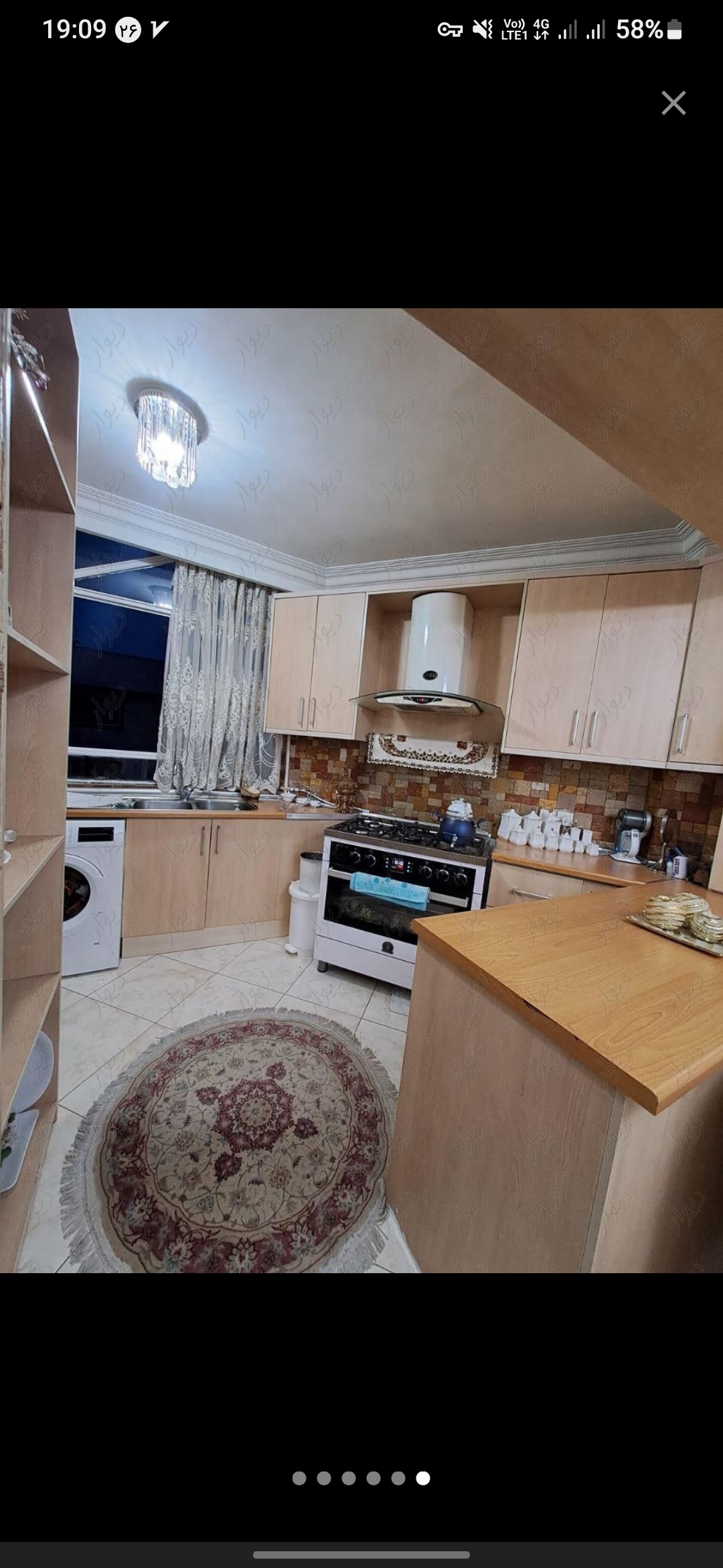 فروش  آپارتمان 60 متر هفت حوض یک خواب خوش نقشه