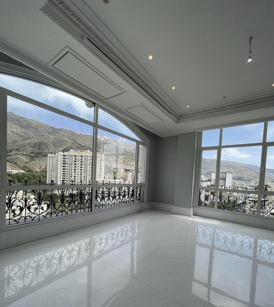 اجاره آپارتمان 210متر اقدسیه فول فرنیش  تراس قابل چیدمان