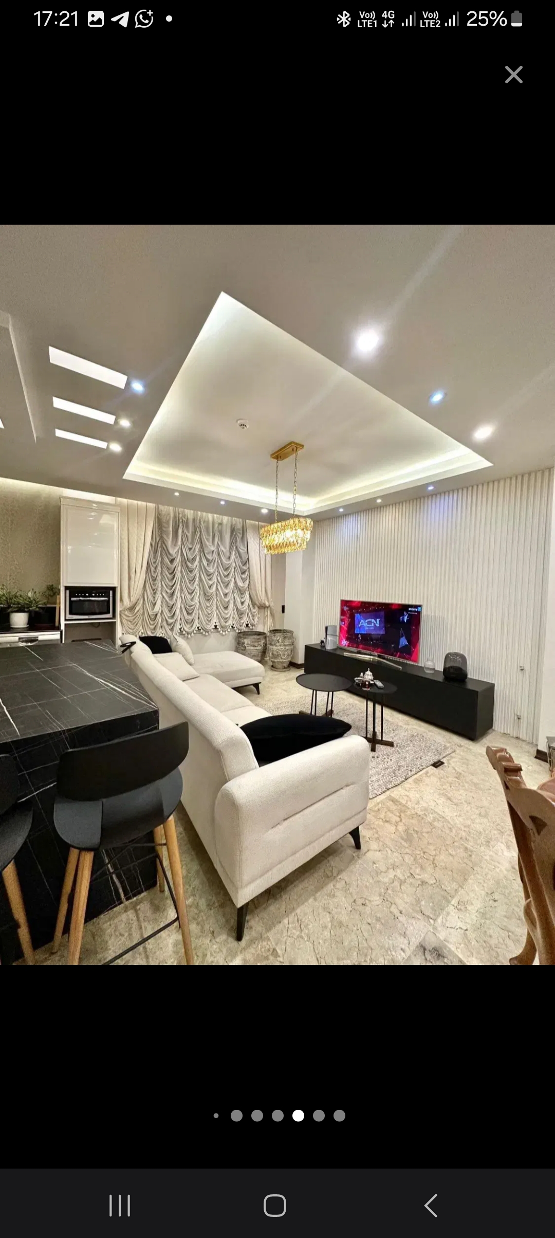 اجاره آپارتمان 165 متر نیاوران 2 پارکینگ سندی لابی مجلل