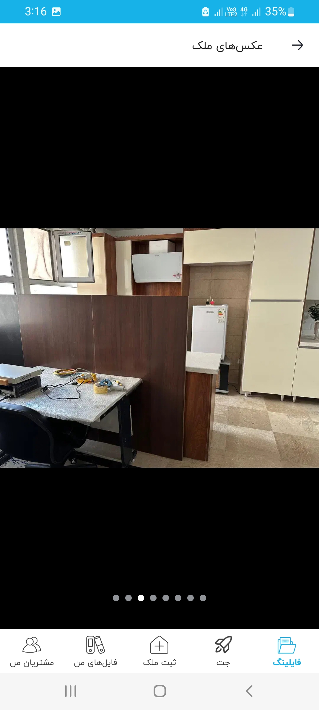 اجاره اداری 60 متر فدک فول امکانات