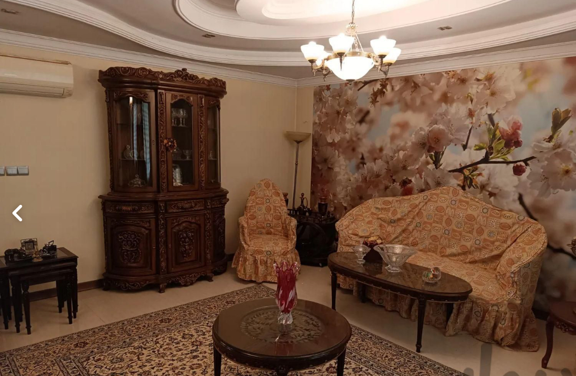 اجاره آپارتمان 195متر نیاوران گلسنگ فول مشاعات 2 پارکینگ