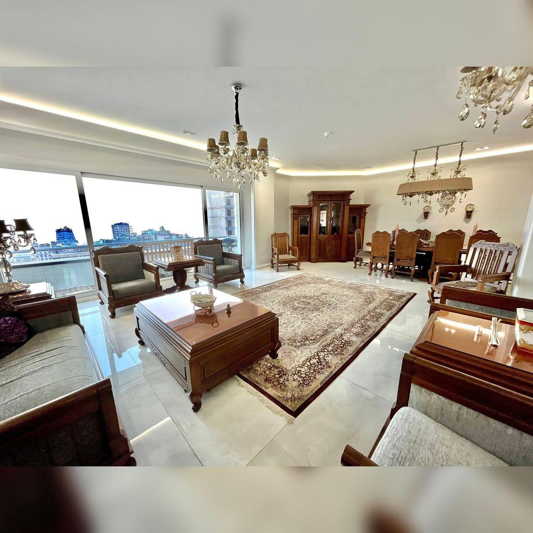 فروش آپارتمان 190 متر نیاوران پلان تفکیکی تاپ لوکیشن