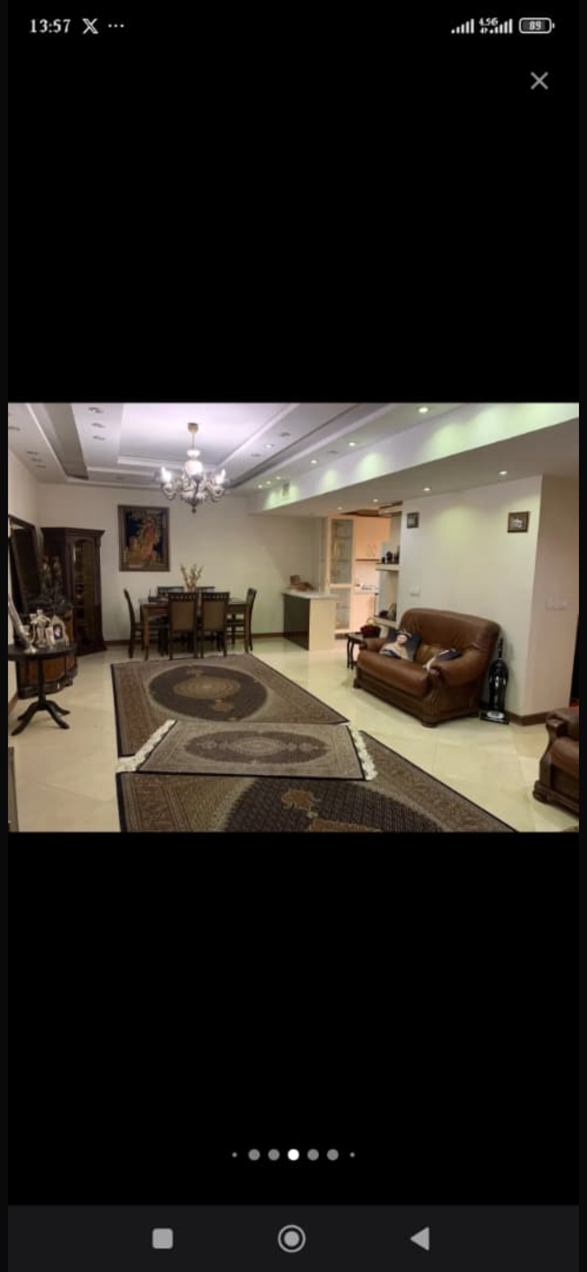 اجاره آپارتمان 118 متر اقدسیه 2 خواب