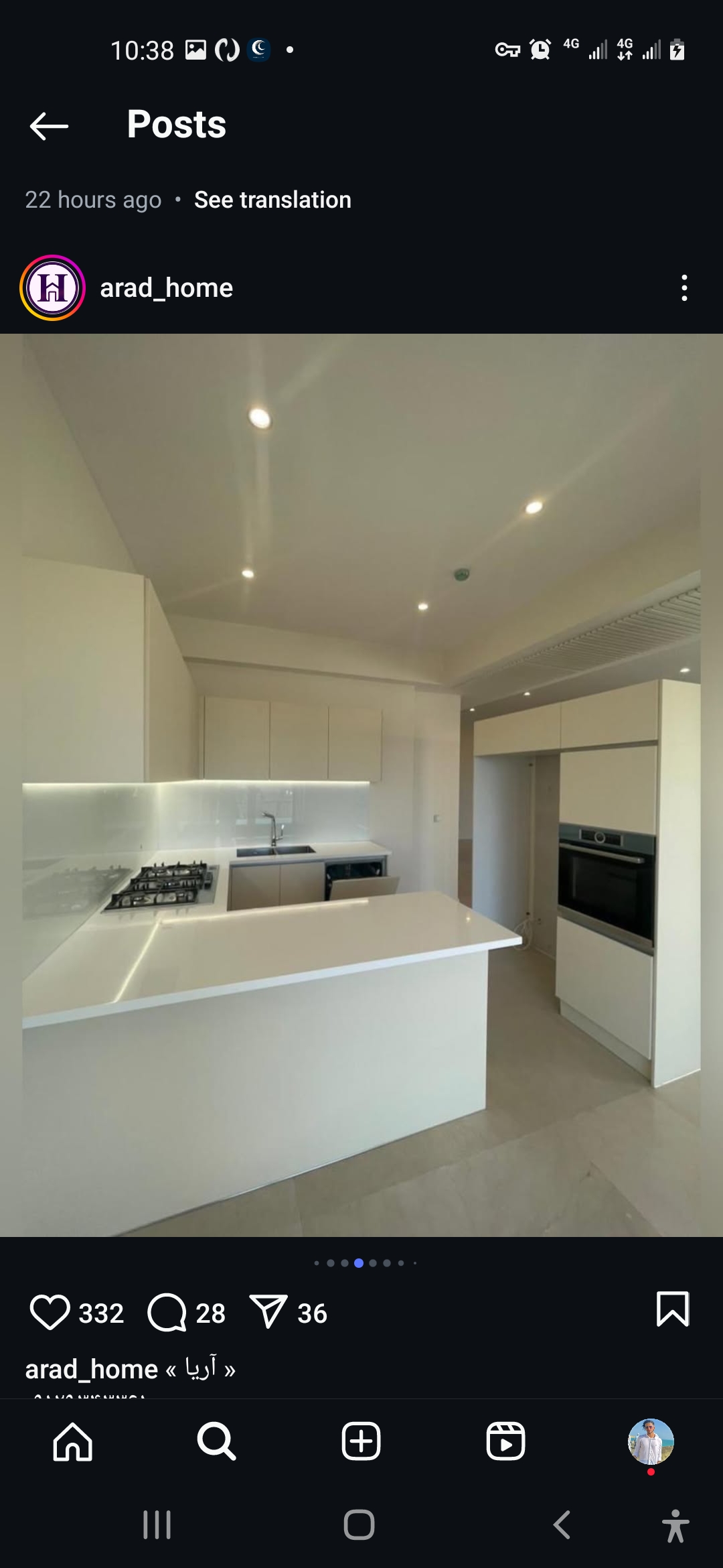 اجاره آپارتمان 130متر پاسداران فول نوساز