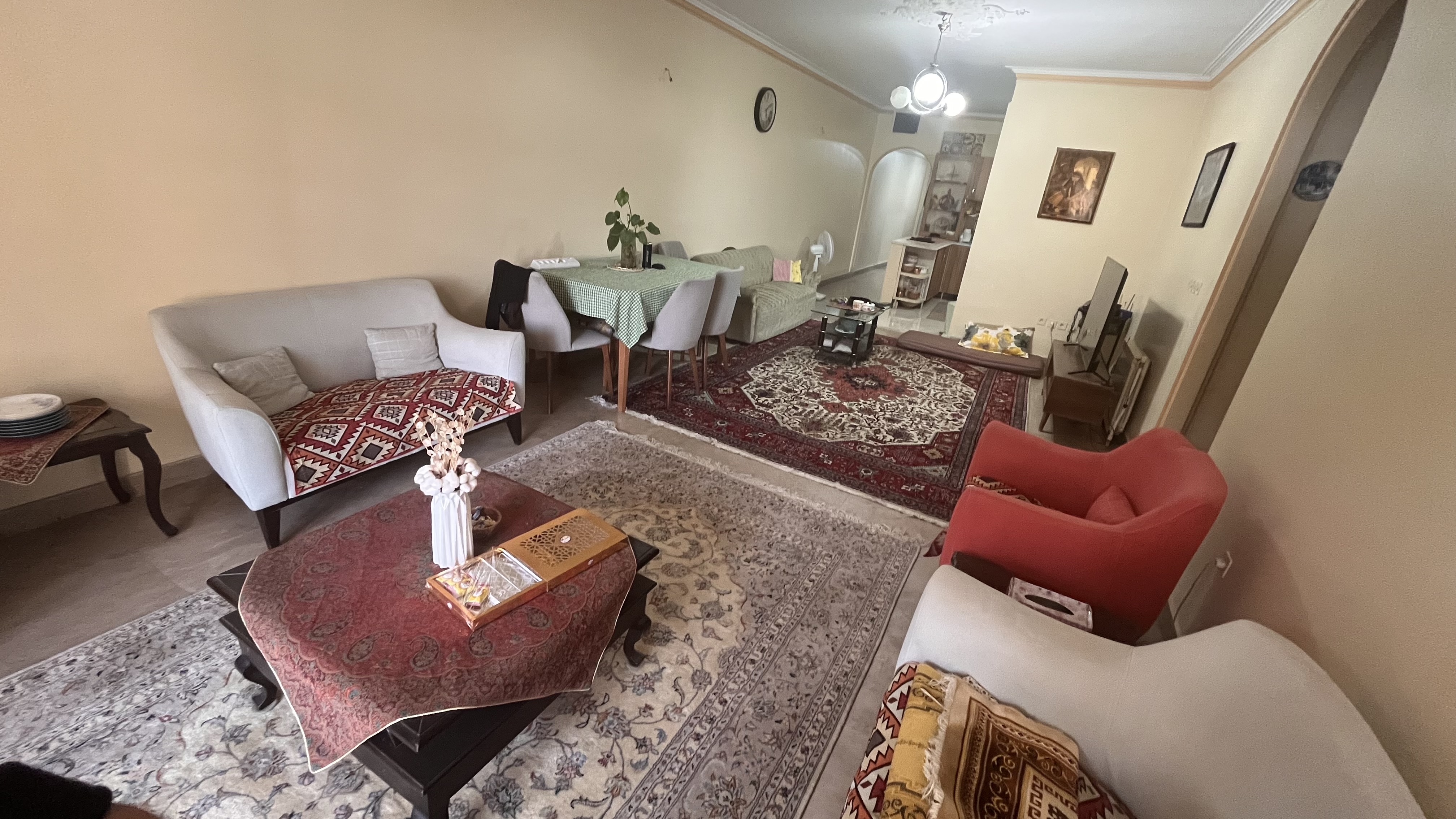 اجاره آپارتمان 100متر شمس آباد 2خواب