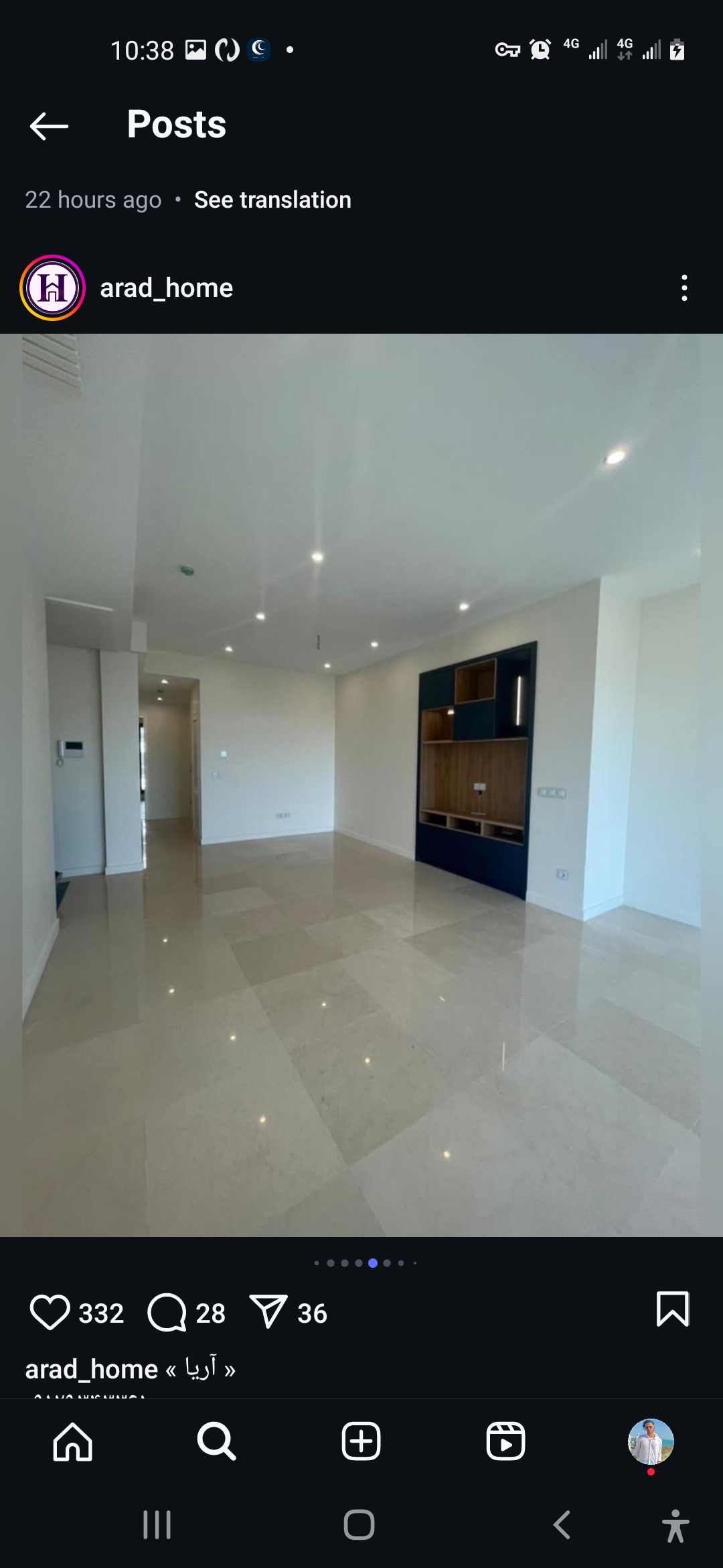 اجاره آپارتمان 130متر پاسداران فول نوساز