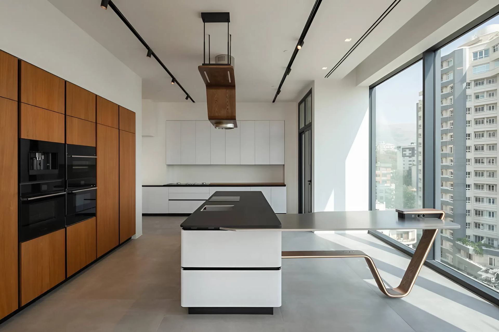 اجاره آپارتمان 340 متر کامرانیه مدرن تراس ویو ابدی