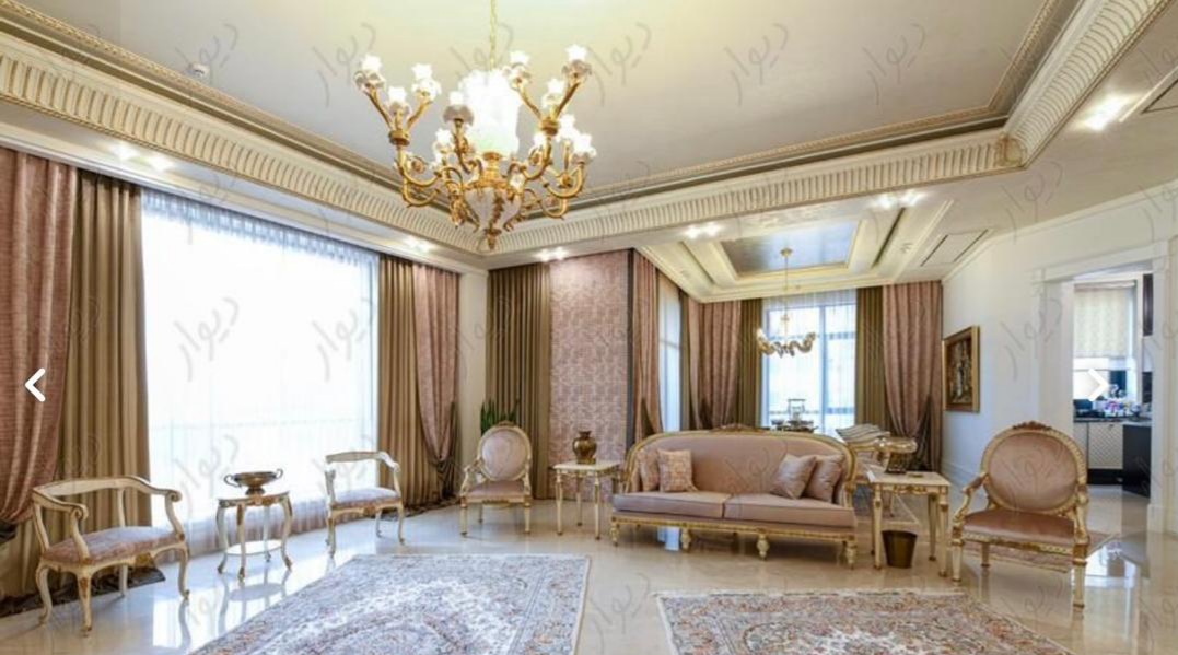 اجاره آپارتمان 300متر کامرانیه 4 خواب مستر فول فرنیش