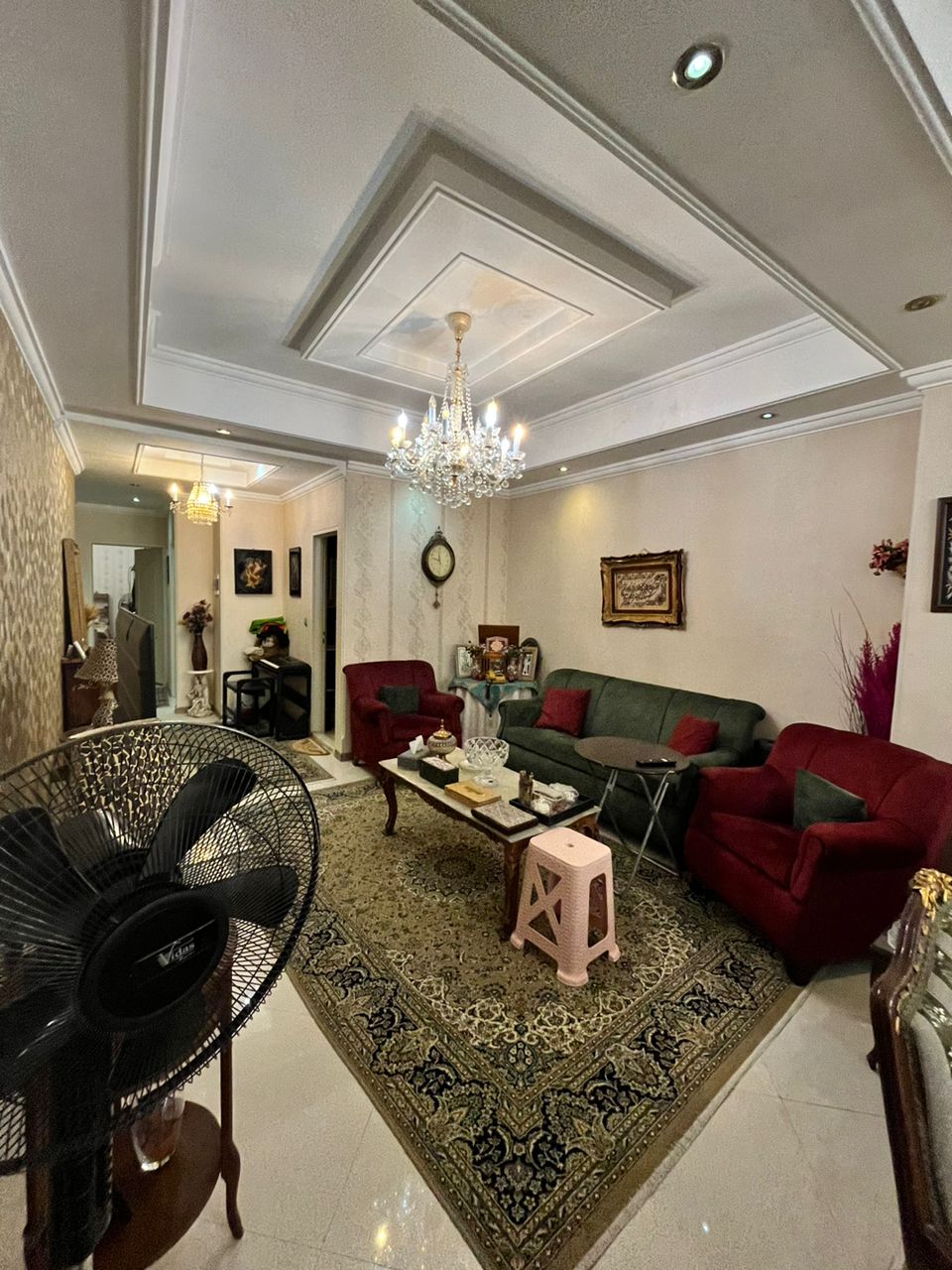 اجاره آپارتمان 110 متر نیاوران شیک خوش نقشه