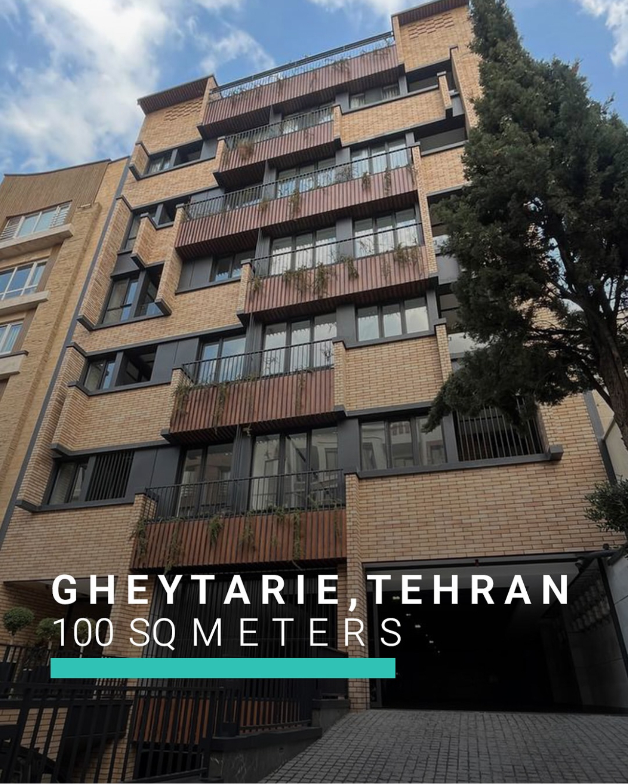 فروش آپارتمان در قیطریه 100متر فول امکانات