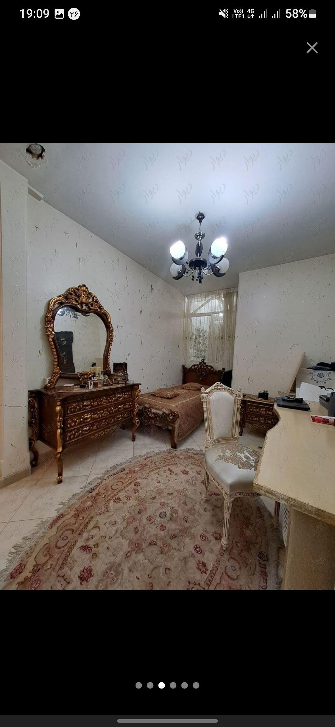 فروش  آپارتمان 60 متر هفت حوض یک خواب خوش نقشه